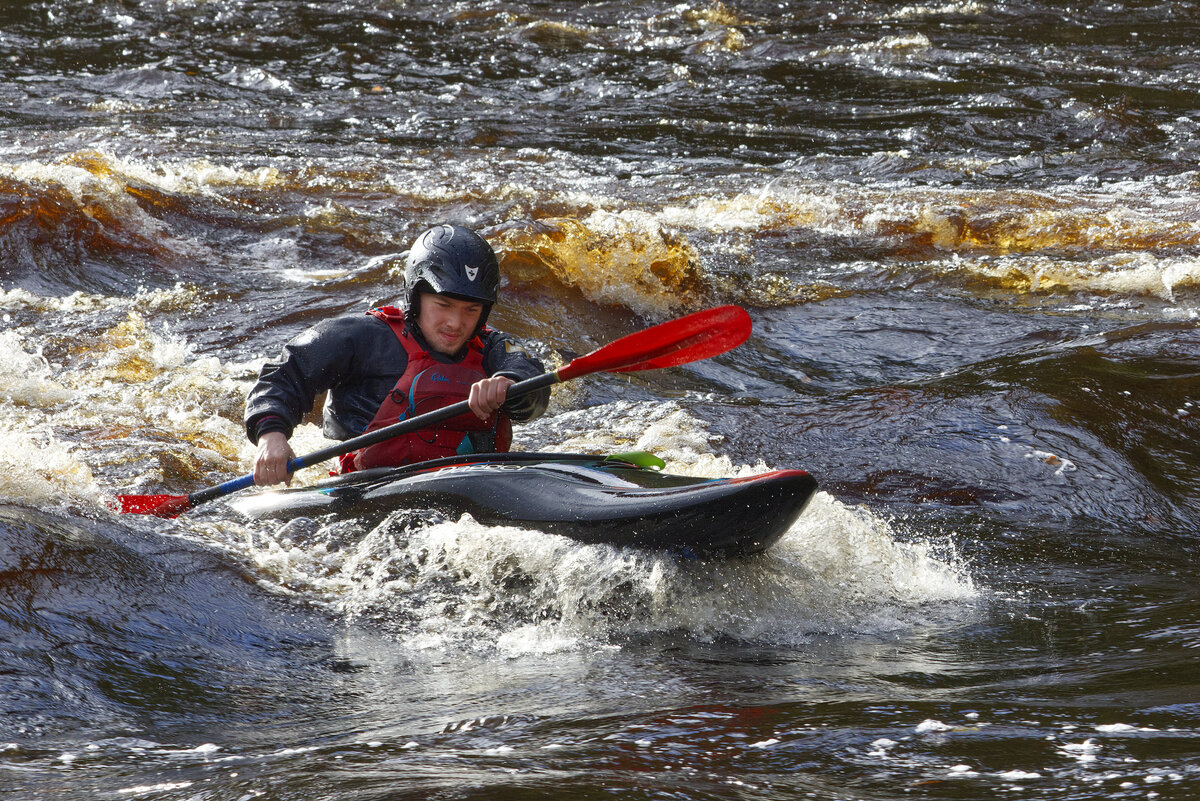 1st - Fighting the river - Dave Strother